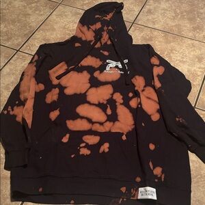 Black and Orange Hoodie